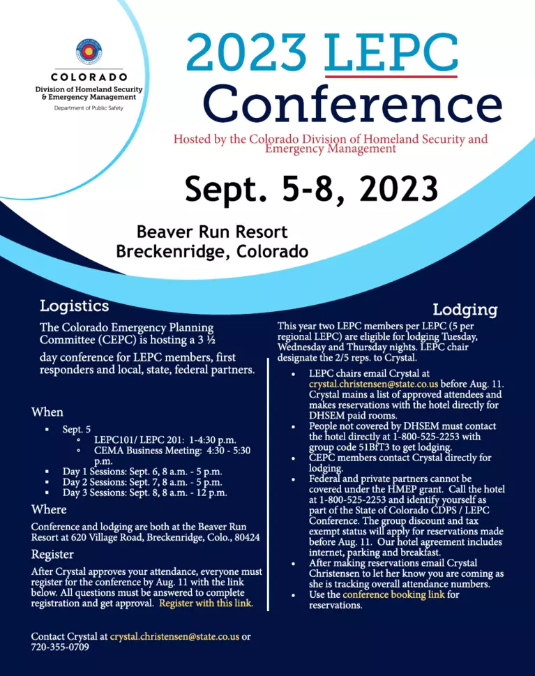2023 conference flyer. All text on this webpage